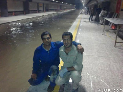 سیلاب در تهران